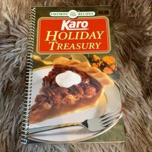 Vintage Karo Syrup spiral cookbook‎ Holiday